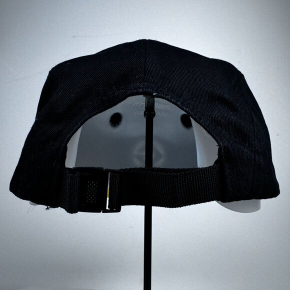 Despicable Me Black Adjustable Hat With Minions Logo Yellow Accents Cap Mens M - Picture 4 of 11